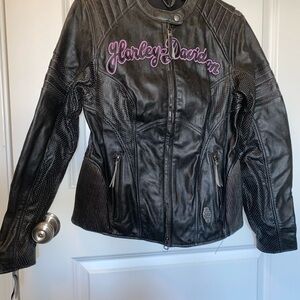 Harley-Davidson Limited Edition Night Angel Women's Black Leather Jacket